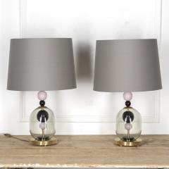 Pair of Contemporary Italian Murano Table Lamps - 3271293