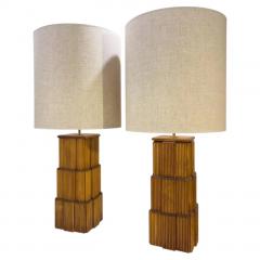 Pair of Contemporary Large Table Lamps - 4627278