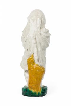 Pair of Continental 19th Century Majolica Figures - 4201164