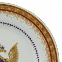 Pair of Continental Porcelain Dinner Plates - 4321260