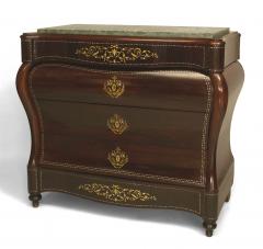Pair of Continental Spanish Bombe Shaped Commodes - 741335