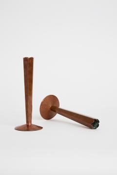 Pair of Copper Candlesticks - 1773722