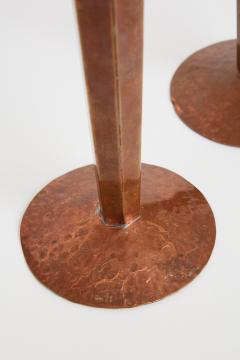 Pair of Copper Candlesticks - 1773726