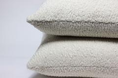 Pair of Cream Color Sherpa Pillows 2021 United States - 2071605