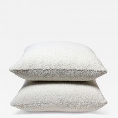 Pair of Cream Color Sherpa Pillows 2021 United States - 2072347