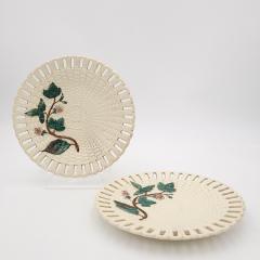 Pair of Creamware Plates Germany circa 1830 - 2589194
