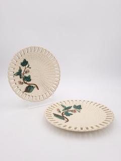 Pair of Creamware Plates Germany circa 1830 - 2589195