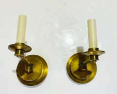 Pair of Cromer Swing Arm Brass Sconces by Vaughan Designs - 2727670