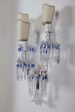 Pair of Crystal Sconces France 1930s - 1525555