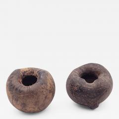 Pair of Curious Seed Pods Used for Storage Possibly SE Asia 19th Century - 2510492