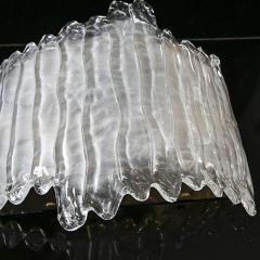Pair of Curved Murano Wall Lights - 134940