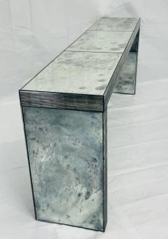 Pair of Custom American Lounge Chairs in Charcoal Gray Fabric - 4365910