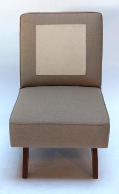 Pair of Custom Club Slipper Chairs - 248637