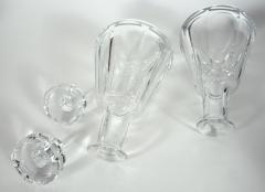 Pair of Cut Crystal Drinks Baccarat Decanters - 799409