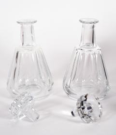 Pair of Cut Crystal Drinks Baccarat Decanters - 799413