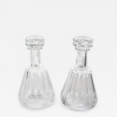 Pair of Cut Crystal Drinks Baccarat Decanters - 801329