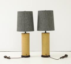 Pair of Cylinder Lamps - 4474707