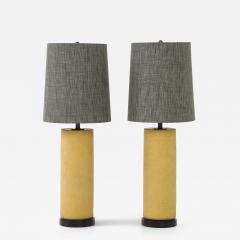 Pair of Cylinder Lamps - 4475224