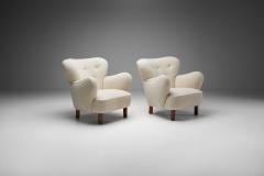 Pair of Danish Cabinetmaker Polar Chairs Denmark 1940s - 1340452
