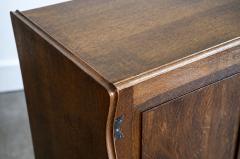 Pair of Danish Oak Cabinets Attributed to Henning Kj rnulf Denmark c 1960s - 4743345