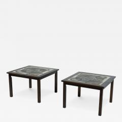 Pair of Danish Side Tables by Ox Art 1970s - 4627209