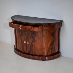 Pair of Demi Lune Charles X Sideboards France circa 1830 - 4542719