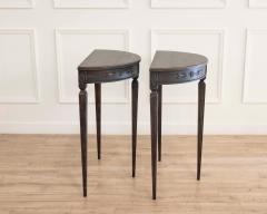 Pair of Demi Lune Tables Early 20th Century - 4437887