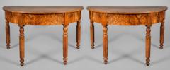 Pair of Demilune Tables - 300231