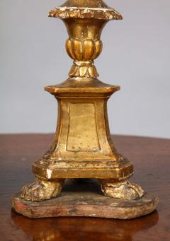 Pair of Diminutive Giltwood Pricket Candlesticks - 1716354