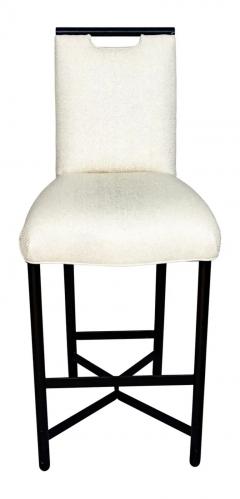 Pair of Donghia Ebonized Bar Chairs - 4130826