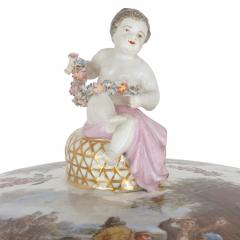 Pair of Dresden porcelain and gilt bronze vases - 2596920