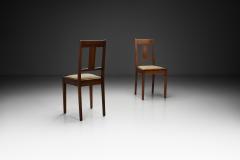 Pair of Dutch Art Deco Side Chairs by J A Huizinga The Netherlands 1930s - 4182265