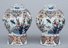 Pair of Dutch Delft Vases 17th Century - 266988