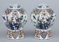 Pair of Dutch Delft Vases 17th Century - 266989