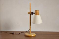 Pair of Dutch Pine Adjustable Table Lamps - 4060611