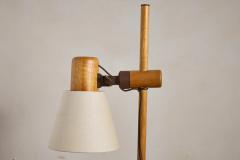 Pair of Dutch Pine Adjustable Table Lamps - 4060660