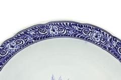 Pair of Dutch Porcelain Landscape Charger Plates - 4661655