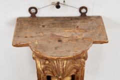 Pair of Early 18th c Carved and Gilded Regence Wall Brackets - 4333877