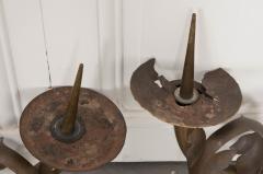 Pair of Early 19th Century Dutch Brass Wall Sconces - 1025267