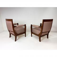 Pair of Early 19th Century Empire Armchairs - 4599547