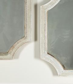 Pair of Early 20th Century English Painted Pine Mirrors - 4238377