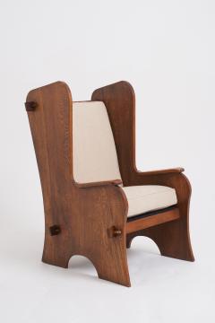 Pair of Early 20th Century Oak Armchairs - 4491735