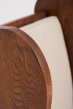 Pair of Early 20th Century Oak Armchairs - 4491741