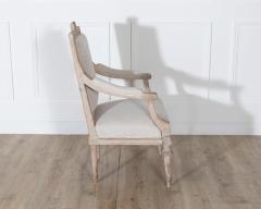 Pair of Early 20th Century Swedish Gustavian Style Carved Armchairs - 4246265