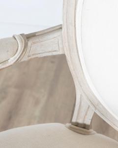 Pair of Early 20th Century Swedish Gustavian Style Oval Back Armchairs - 4246268