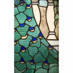 Pair of Early 20th Century stained glass doors - 1611095