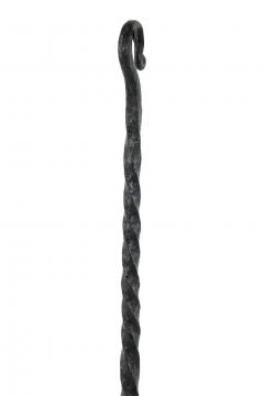 Pair of Early Two Tier Forged Iron Chandeliers - 4682430