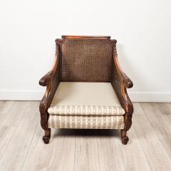 Pair of Edwardian Caned Club Chairs circa 1920 - 4650387