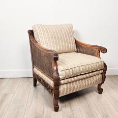 Pair of Edwardian Caned Club Chairs circa 1920 - 4650391