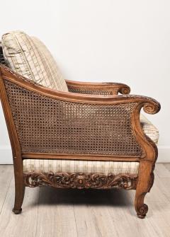 Pair of Edwardian Caned Club Chairs circa 1920 - 4650394